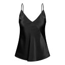マックスマーラ Max Mara Quassia Top 2511161024600000 Women タンクトップ・キャミソール Black 46 44 42...