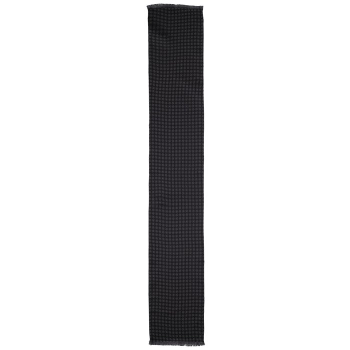 TOM FORD トムフォード メンズ スカーフ・マフラー SSE024SSP02ZBLAW "HERRINGBONE" SCARF BLACK onesi..