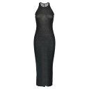 Rick Owens リック オウエンス レディース ワンピース・ドレス・オールインワン RP01E7549RC09 Ribbed dress Black IT...