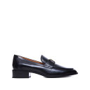 トッズ Tod's Flat shoes Black ウィメンズ シューズ ローファー Black 36 37 37.5 38 38.5 39 40 41 35...
