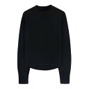 ジルサンダー Jil Sander Crewneck ウィメンズ ウェア トップス ニット・セーター・カーディガン Black 38 36 女性 J02GP00...