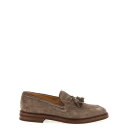 ブルネロ・クチネリ Brunello Cucinelli Tassel loafers MZUPEAK791C2637 Men ローファー Brown IT421/2 IT431/2 IT44 42.5 43.5 44 【送料無料・関税込】
