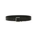 HUGO BOSS ヒューゴボス メンズ ベルト・サスペンダー 5049188910249599001 BELT WITH BUCKLE BLACK 95 90...