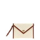 PINKO ピンコ レディース クラッチバッグ・ポーチ 104820A2C7CL1Q Canvas flat clutch bag Brown onesize 【送料無料・関税込】