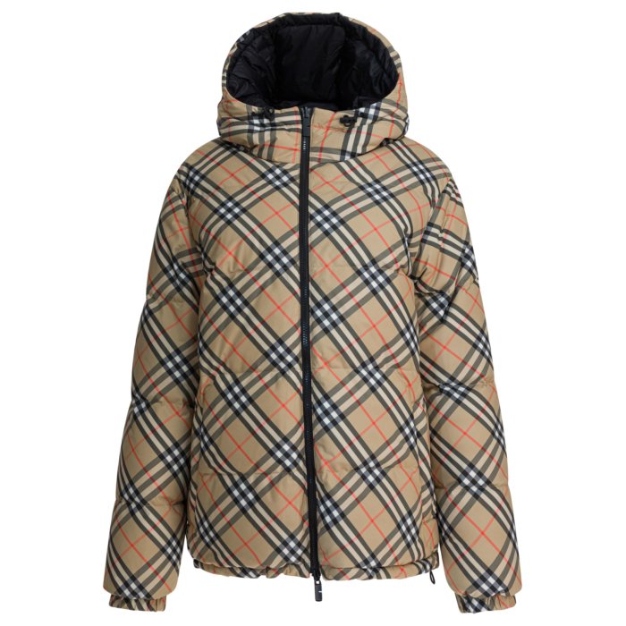 Burberry バーバリー メンズ ダウンジャケット・コート 8110215 "Check" Reversibl...