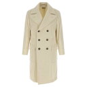 ブルネロ・クチネリ Brunello Cucinelli Velvet coat MV4239139KC369 Men コート・ダウン White IT48 I...