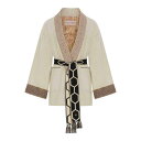 ヴァレンティノ Valentino Garavani Linen Kimono メンズ ウェア ジャケット & コート カジュアルジャケット・ベスト Nude/...