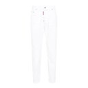 【楽天スーパーセール 最大75%OFF+P2倍】Dsquared2 ディースクエアード メンズ ジーンズ S71LB1352STN833100C Trousers White 50 【送料無料・関税込】