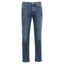 【楽天スーパーセール 最大75%OFF+P2倍】Brunello Cucinelli ブルネロ・クチネリ メンズ ジーンズ M283PD3210C1471 Logo embroidery stretch jeans Blue IT46 IT48 IT50 IT52 IT54 IT56 IT44 54 46 48 50 52 56 【送料無料・関税込】