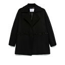 マックスマーラ Max Mara Max Mara Coats Black 21086053600003 Women コート・ダウン Blacks and gr...