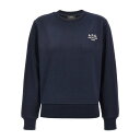アーペーセー A.P.C. 'Boxy Rue Madame' sweatshirt COHBNF27915TIQ Women スウェット・フーディー Blue...