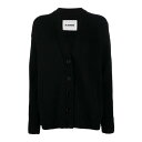 ジルサンダー Jil Sander Cardigan ウィメンズ ウェア トップス ニット・セーター・カーディガン Black 36 女性 J02GP0038J...