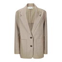 スタジオニコルソン Studio Nicholson Soft Tailoring Blazer CONDESNW1529STRAWMELANGE Women ...