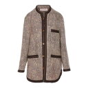ヴァレンティノ Valentino Garavani Contrasting Trim Coat メンズ ウェア ジャケット & コート コート・ダウン Bro...