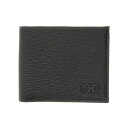 フェラガモ FERRAGAMO GANCINI WALLET 73330866A063024 Men 財布・カードケース BLACK onesize 【送料無料・関税込】