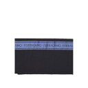 フェラガモ FERRAGAMO Scarf With Lettering Logo 520094762292003 Men スカーフ・マフラー Blue onesize 【送料無料・関税込】