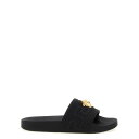 ヴェルサーチェ VERSACE 'La Medusa' slides 10205351A154811B00V Men サンダル Black 39 40 41 42 43 44 45 46 【送料無料・関税込】