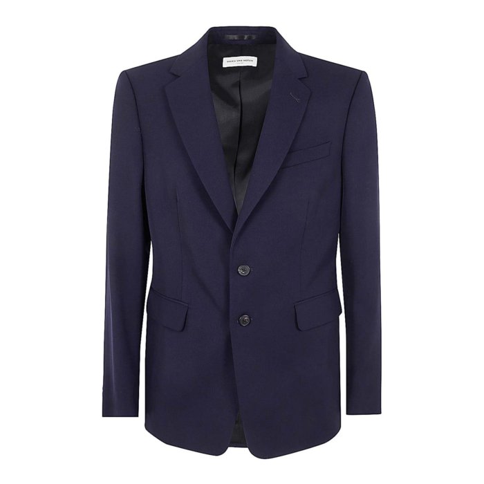 ドリスヴァンノッテン Dries Van Noten Casual wool jacket 2420204059146500 Men スーツ・ジャケット Blue 54 52 【送料無料・関税込】