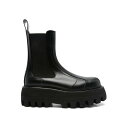 アレキサンダー・マックイーン Alexander McQUEEN Leather boots ウィメンズ シューズ ブーツ Black 37.5 40 女性 8...