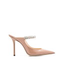 ジミー チュウ JIMMY CHOO Jimmy Choo With Heel Powder BING100PATBALLETPINK Women パンプス・ハ...