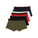 ヒューゴボス HUGO BOSS PACK OF FIVE BOXER SHORTS 5047994410241868980 Men アンダーウェア MULTI...