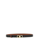 フェラガモ FERRAGAMO 'Gancini' reversible belt 780407NERO Women ベルト・サスペンダー Multicolor...