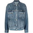 パームエンジェルス Palm Angels Palm Angels Coats Blue PWYE032S23DEN0024784 Women カジュアルジャケ...