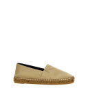 サンローラン Saint Laurent Logo embroidery espadrilles 818248AADNZ9715 Women フラットシューズ ...