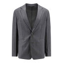 ジバンシィ GIVENCHY Wool blazer メンズ ウェア ジャケット & コート スーツ・ジャケット Grey 48 50 男性 BM30EY154...