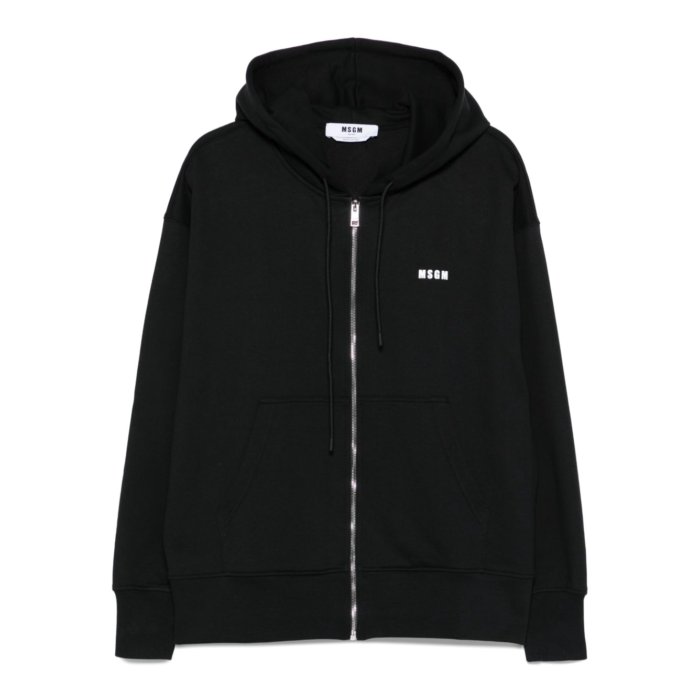 【楽天ブラックフライデー最大80%OFF+P2倍~】MSGM エムエスジーエム メンズ スウェット・フーディー 2000MM50730000099 MSGM Sweaters Black Blacks and greys L M S XL 【送料無料・関税込】