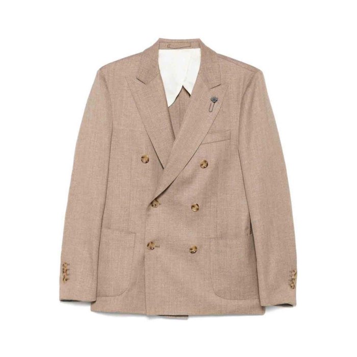 ラルディーニ LARDINI Iconic Drop 7 RegJacket ES660AEESIF64507420 Men スーツ・ジャケット Brown 48 50 【送料無料・関税込】