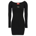 Diesel ディーゼル レディース ワンピース・ドレス・オールインワン A141880DLAX9XX 'M-Vera' dress Black M S XS ...