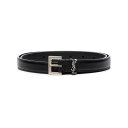 サンローラン Saint Laurent Saint Laurent Belts Black 554465BOO0E1000 Women ベルト・サスペンダー ...