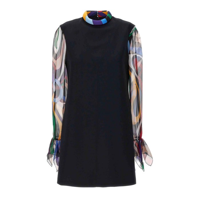 エミリオプッチ Emilio Pucci Dress 4URG104U636999 Women ワンピース・ドレス・オールインワン Black 42 【送料無料・関税込】