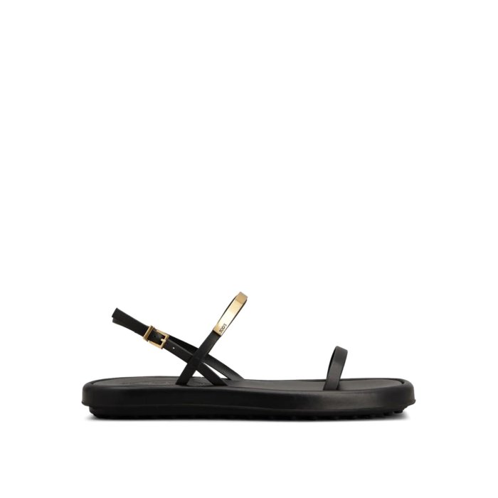 Tod's トッズ レディース サンダル XXW70L0JG30N6MB999 Minimal Sandal Black 361/2 371/2 381/2 41 40 39 38 37.5 37 36 34 【送料無料・関税込】