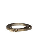 ドリスヴァンノッテン Dries Van Noten Cintura In Lizard BLYW241010957 Women ベルト・サスペンダー Bron...