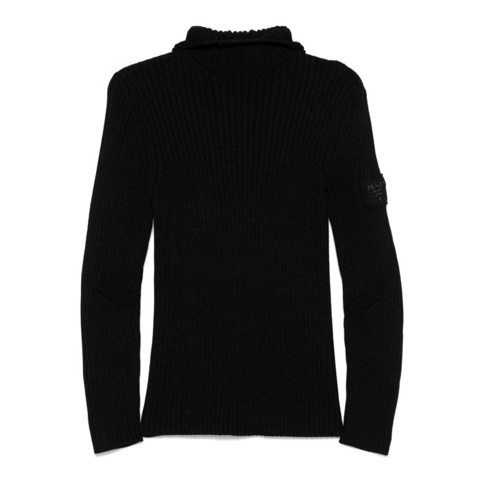 【楽天ブラックフライデー最大80%OFF+P2倍~】Prada プラダ メンズ スウェット・フーディー UMR621SOOO15O6F0002 Ribbed-K...