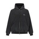 バレンシアガ Balenciaga 'Trompe L'?il' hoodie 838688TSWB31140 Men スウェット・フーディー Gray M S...