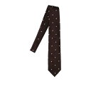 トムフォード TOM FORD Silk tie STE001S0138KB650 Men ネクタイ Brown onesize 【送料無料・関税込】