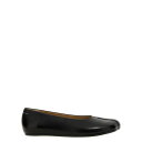 エムエムシックス MM6 Maison Margiela LEATHER BALLET FLATS ウィメンズ シューズ フラットシューズ Black 女性 S...