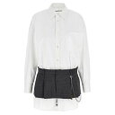 アレキサンダーワン alexanderwang 'Pre-Styled Shirt Dress W Chain' dress 1WC3256791964A Wo...