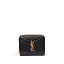 サンローラン Saint Laurent Saint Laurent Wallets Black 668288BOW011000 Women 財布・カードケース...