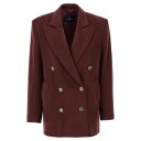 エトロ ETRO Double-breasted blazer WRAA005499TU2G9M5039 Women スーツ・ジャケット Bordeaux IT...