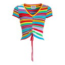 モスキーノ MOSCHINO Viscose Top 091632131115 Women タンクトップ・キャミソール Multicolour M 【送料無料・関税込】