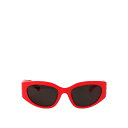 バレンシアガ Balenciaga Sunglasses BB0324SK006 Women サングラス・アイウェア Red 55 【送料無料・関税込】