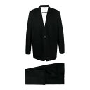 ジルサンダー Jil Sander Suit J40021J23FT0002001 Men スーツ・ジャケット Black 50 【送料無料・関税込】