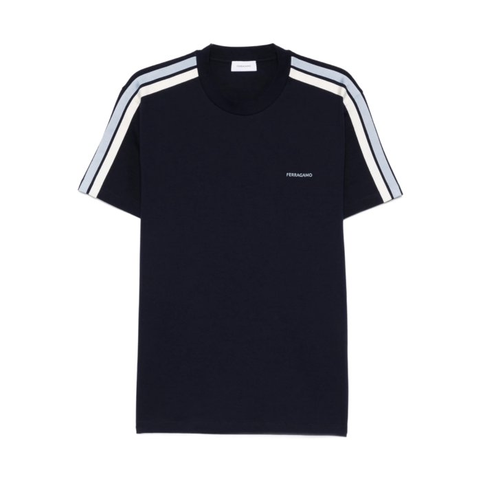 【極美品✨ Salvatore Ferragamo コットン】 イタリア製半袖 極美品✨ Salvatore Ferragamo コットン】 イタリア製半袖