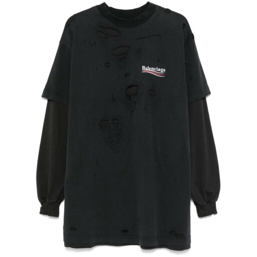 バレンシアガ Balenciaga Balenciaga T-shirts and Polos Black 818555TRVK89756 Men Tシャツ・カットソー Blacks and greys 1 2 3 【送料無料・関税込】 バレンシアガ Balenciaga Balenciaga T-shirts and Polos Black 818555TRVK89756 Men Tシャツ・カットソー Blacks and greys 1 2 3 【送料無料・関税込】