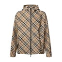Burberry バーバリー メンズ カジュアルジャケット・ベスト 8101493 Reversible Checked Jacket Beige XL L S...