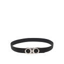 フェラガモ FERRAGAMO Gancini Buckle Reversible Belt 765034670270NERO Men ベルト・サスペンダー B...